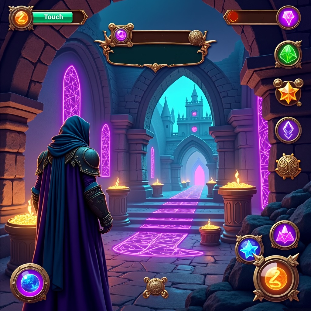 CastleQuest on mobile
